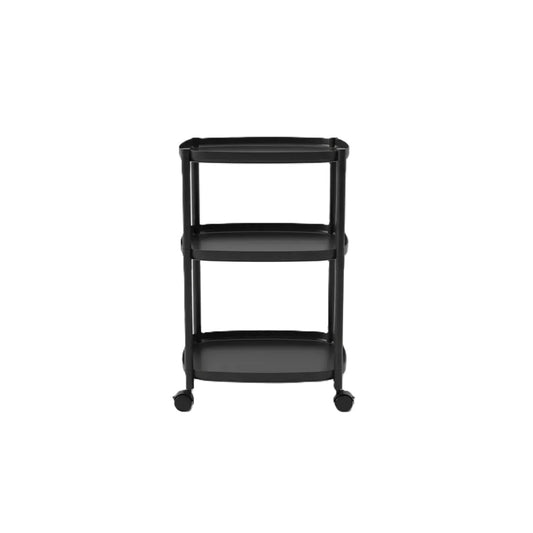 Carrito Organizador De 3 Niveles Con Ruedas Y Bandejas Multiusos