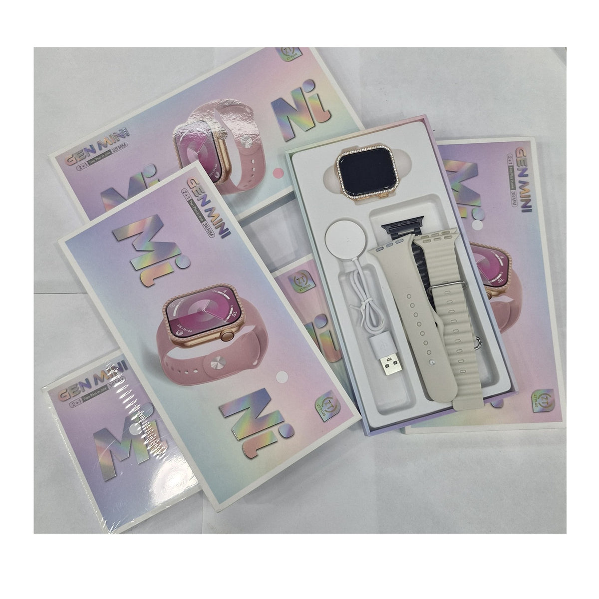 Reloj Inteligente Para Mujer Smartwatch Carga Inalambrica
