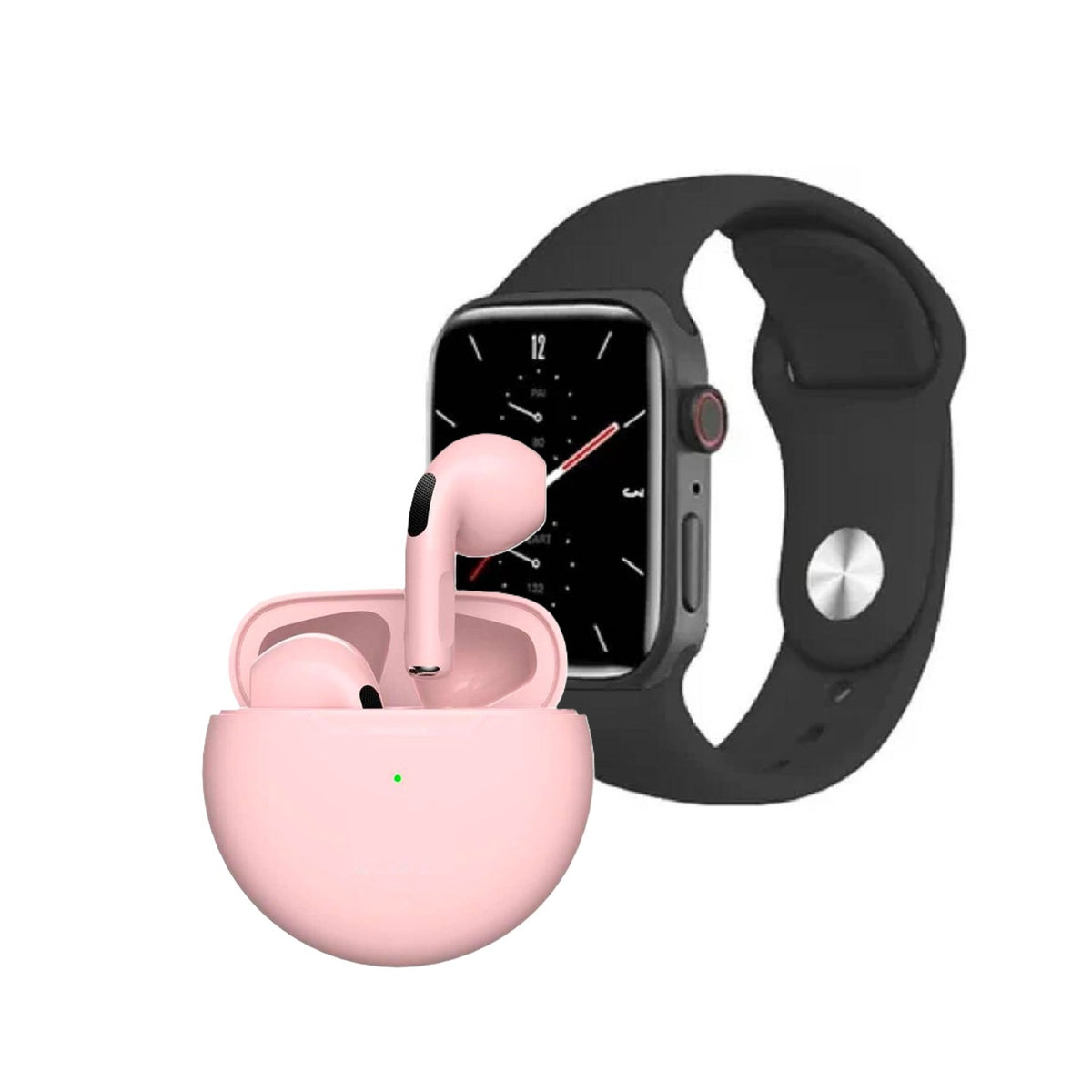 Combo Reloj Inteligente Smartwatch Con Audifonos