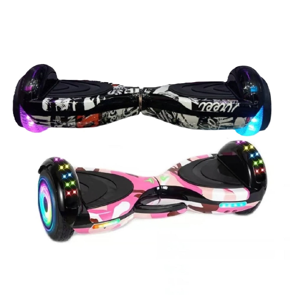 Scooter Electrica Malumeta 8 Pulgadas Con Luz Led