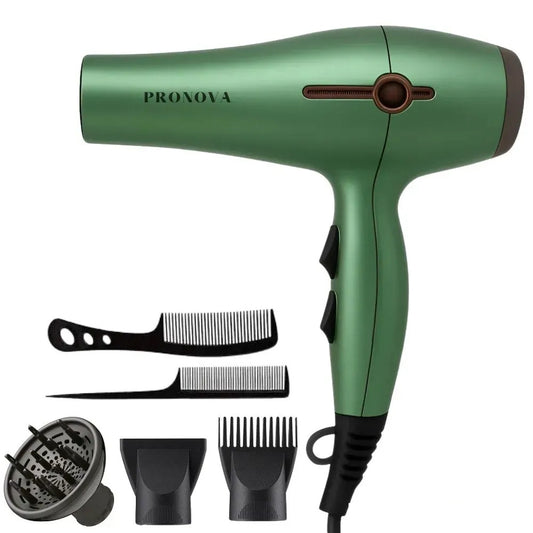 Secador De Cabello Profesional Pronova Con Kit De Accesorios
