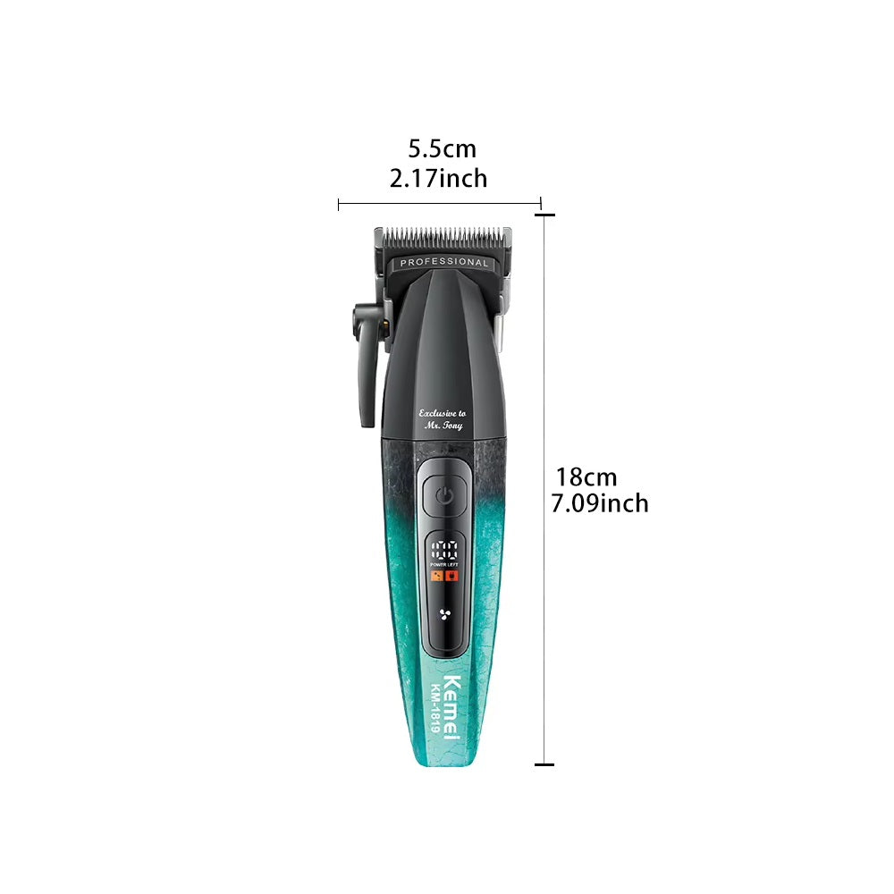Máquina Cortadora De Cabello Profesional Kemei KM-1819