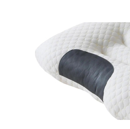 Almohada Ortopédica Ergonómica Cervical con Cavidad Central y Tejido Transpirable 3D