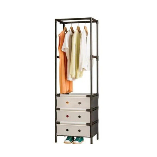 Clóset Organizador Armable Con Perchero Y Cajones