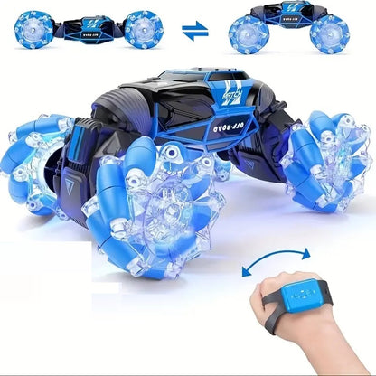 Carro RC Acrobático 360° – Control por Sensor de Mano, Giros y Piruetas