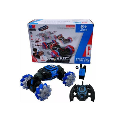 Carro RC Acrobático 360° – Control por Sensor de Mano, Giros y Piruetas