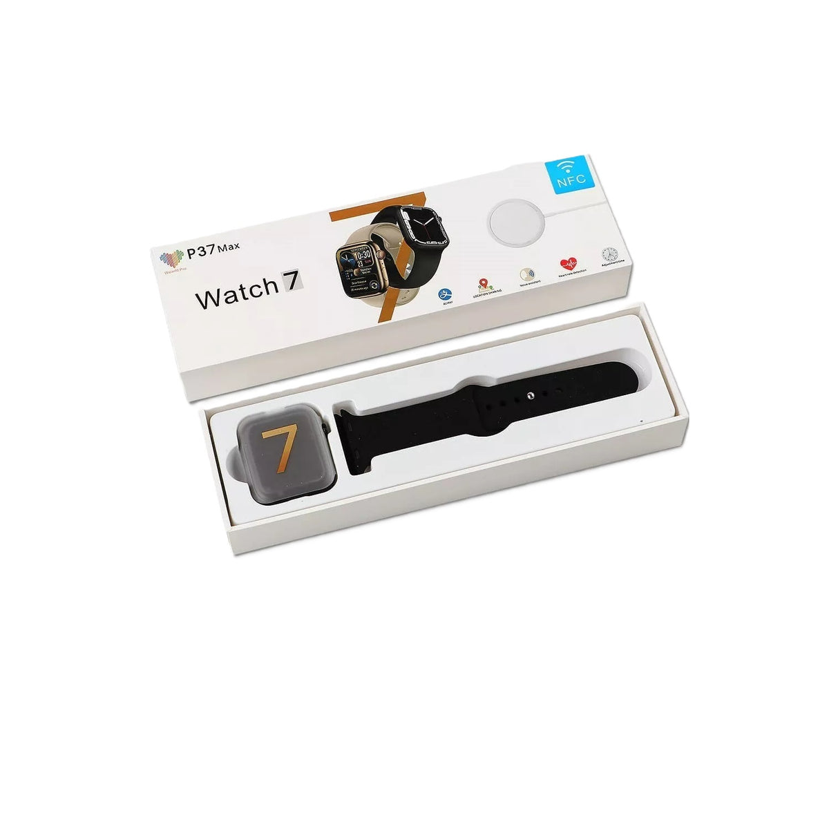 Reloj Inteligente Smartwatch P37 Max Carga Inalambrica