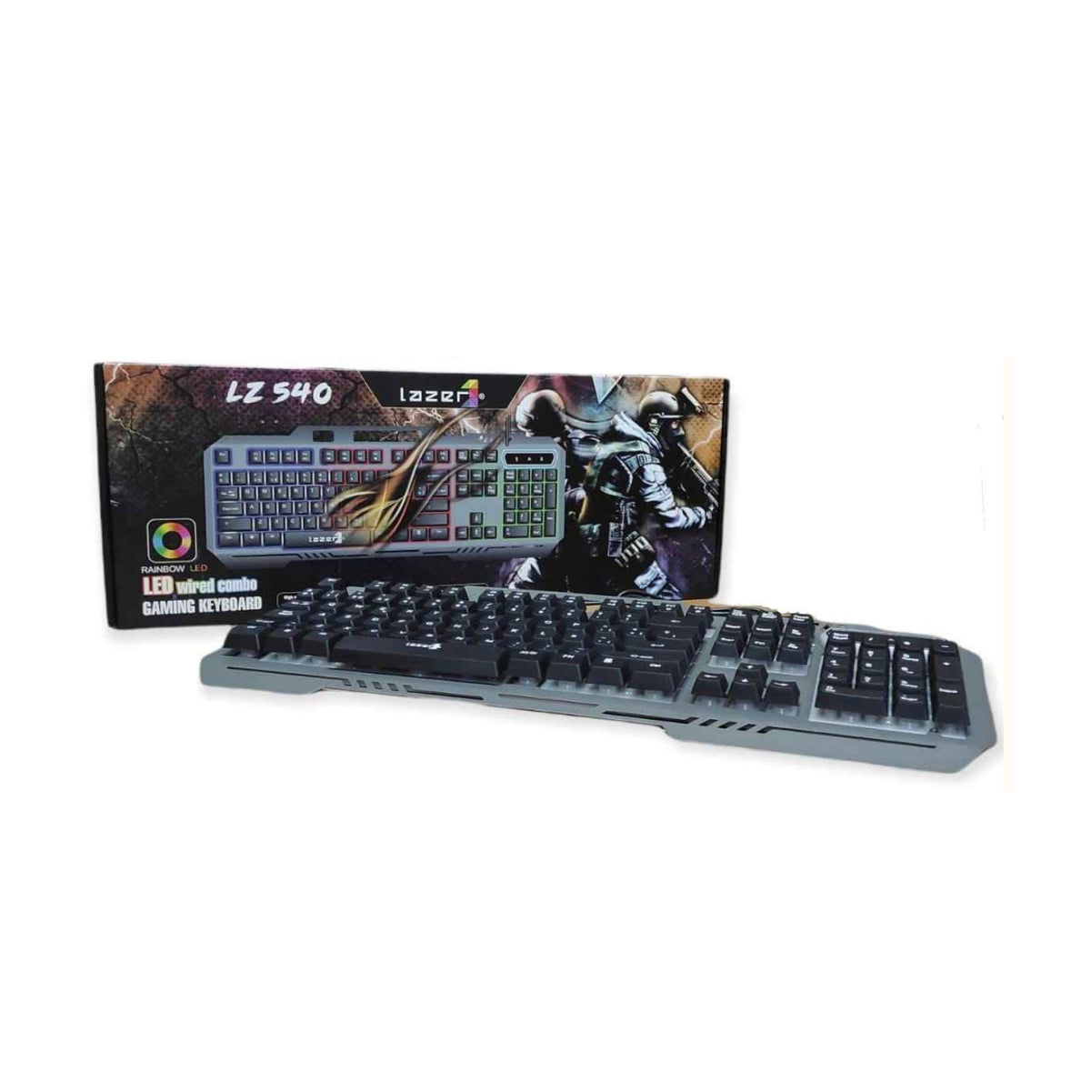 Teclado Gamer Con Luces LED & Teclas Anti-Ghosting