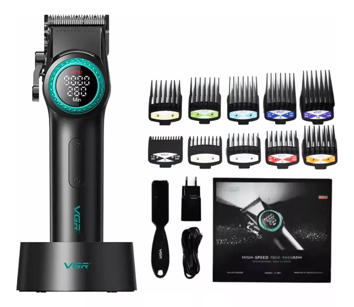 Maquina Cortadora De Pelo VGR V001 Professional Hair High Speed
