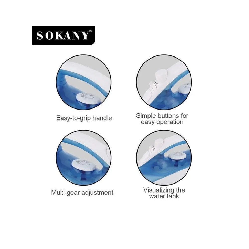 Plancha Para Ropa A Vapor Steam Iron ES-138A