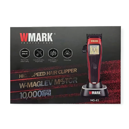 Maquina Peluquera Profesional Original WMARK NG-X1 10.000 Rpm