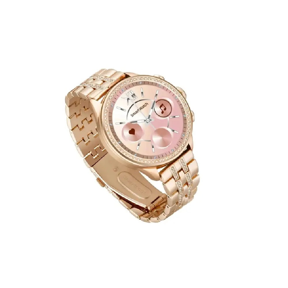 Reloj Inteligente Para Mujer Smartwatch 4 En 1 Carga Inlambrica