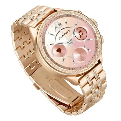 Reloj Inteligente Para Mujer Smartwatch 4 En 1 Carga Inlambrica
