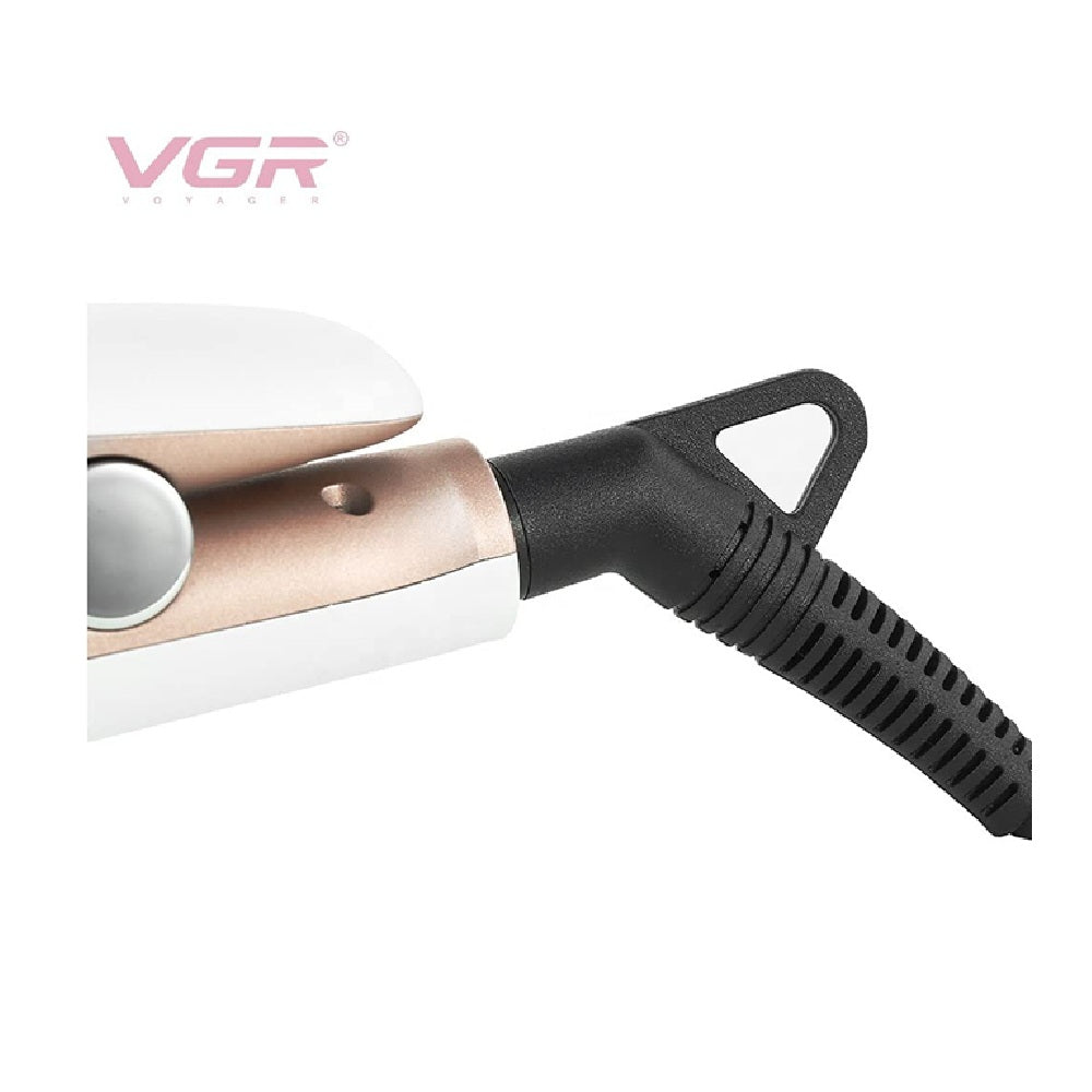 Plancha Para Cabello Original VGR V-520 Placa Ancha Revestida De Cerámica