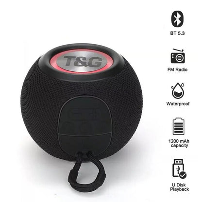 Parlante Inalambrico T&G TG-337 Bluetooth Radio FM