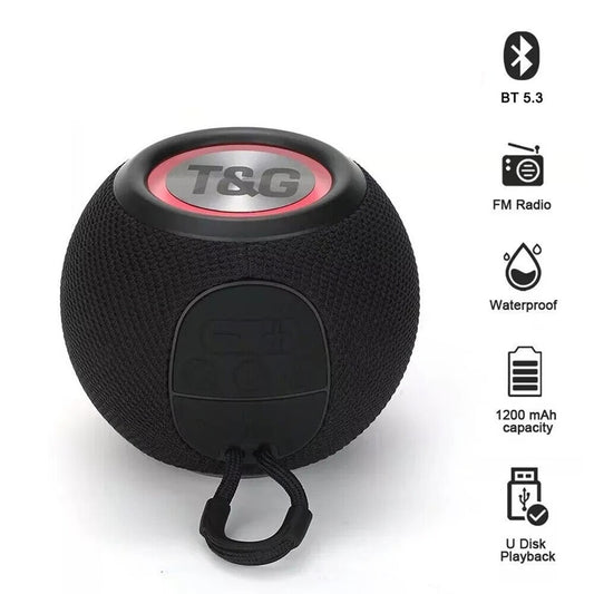Parlante Inalambrico T&G TG-337 Bluetooth Radio FM