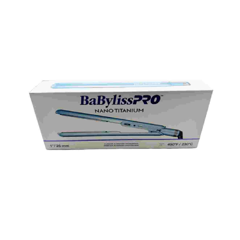 Plancha Análoga Nano Titanium Azul 1 1/2" Babyliss Pro ORIGINAL