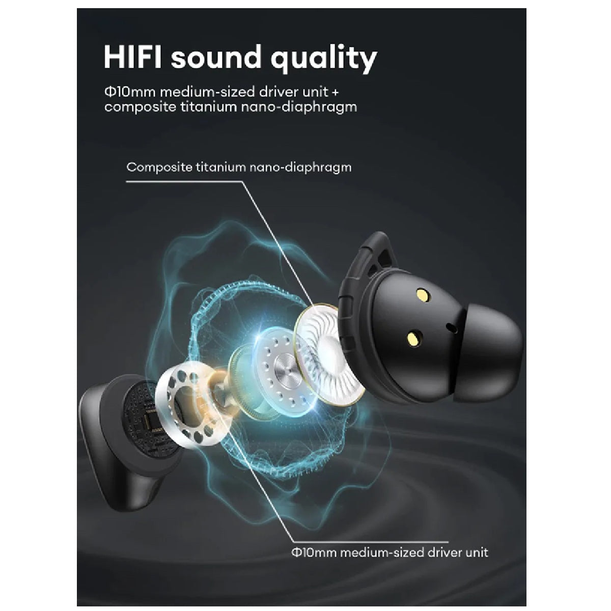 Audifonos Monster Con Bluetooth N-LITE206 Negro