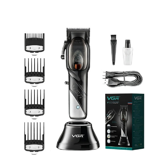 Maquina Para Cortar Cabello Original VGR V-002 Motor Magnético