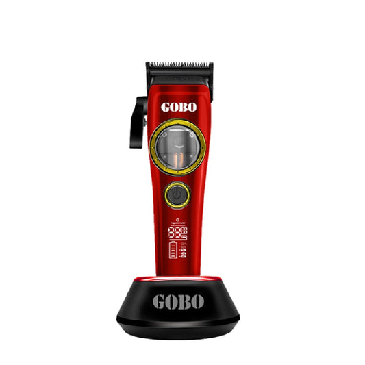 Maquina Recortadora De Cabello Gobo Motor Vectorial Pantalla LCD