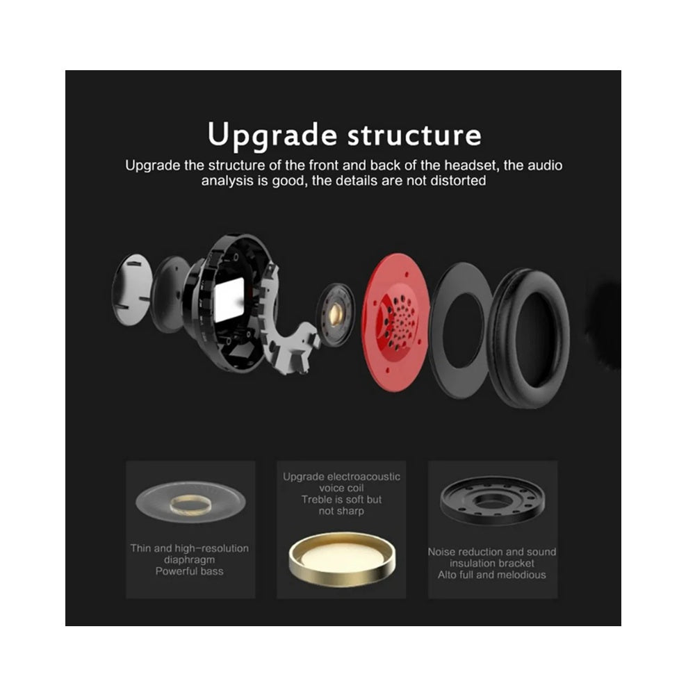 Audifonos Diadema Inalámbrico B39 Recargable Con Bluetooth
