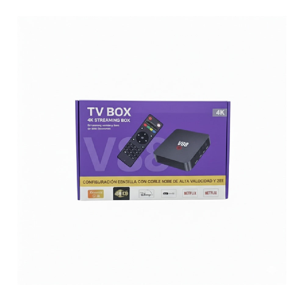 Tv Box 4K Streaming Box 4 GB Ram x 32 GB