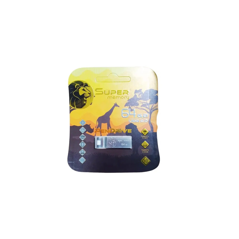 Memoria USB Super Memory De 64 GB
