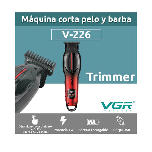 Maquina Patillera Vgr V-226 Dlc 9000 Rpm Cerámica DLC