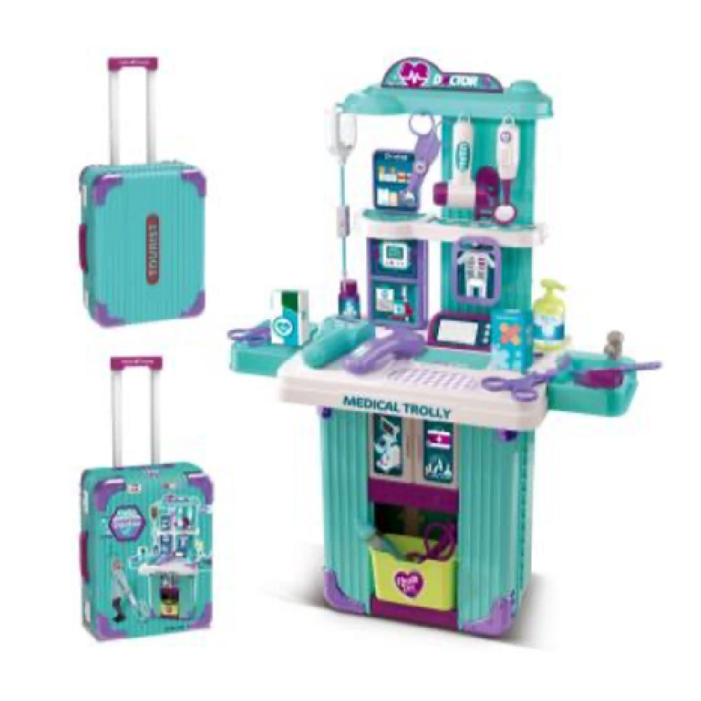Maleta Doctor Multifuncion Con Accesorios 008-105a