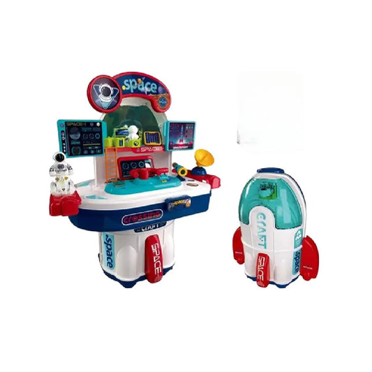 Set De Estación Espacial Para Niños Portátil