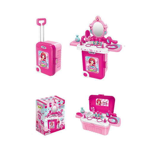 Set Maleta Tocador De Belleza Para Niñas