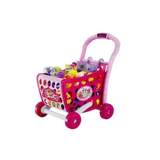 Carrito De Compras De Juguete Con Muñeca
