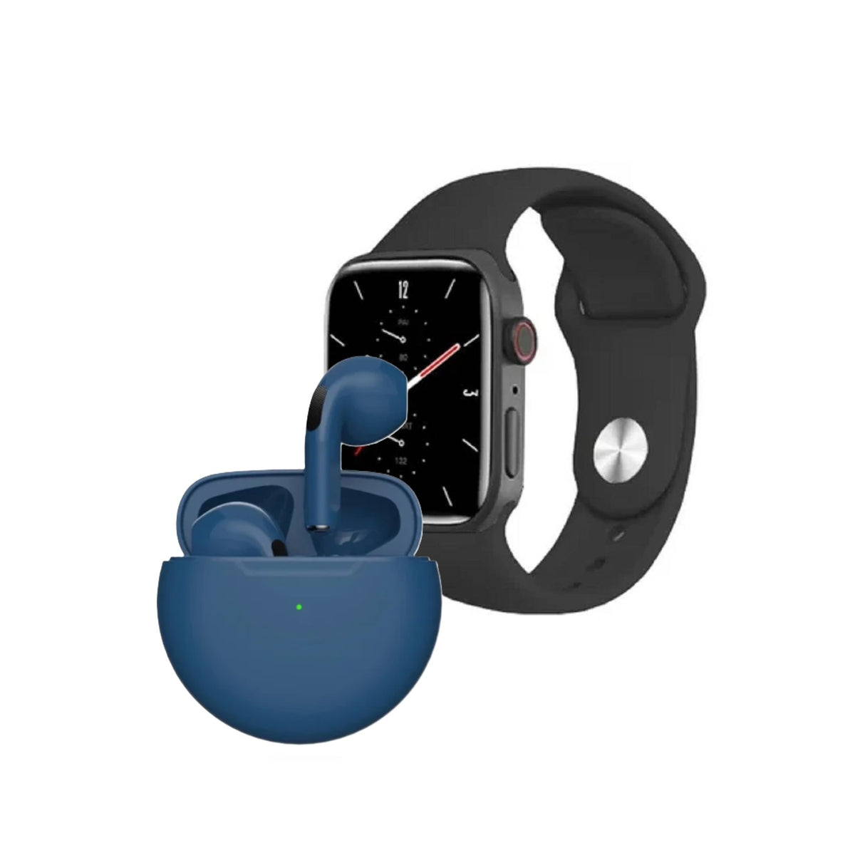 Combo Reloj Inteligente Smartwatch Con Audifonos
